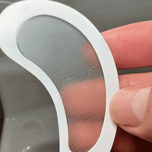 Plasture ochi cu aur 24K